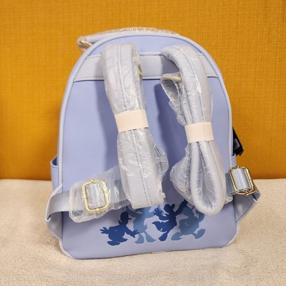 Loungefly Disney Donald Duck Daisy Duck Family Campfire Blue Mini Backpack NEW main image 4